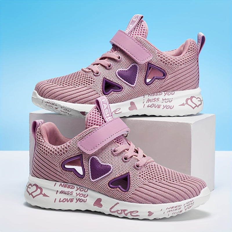 Girls Casual Summer Sneakers - Fashion Running Shoes for Kids - ZOOMNSTORE