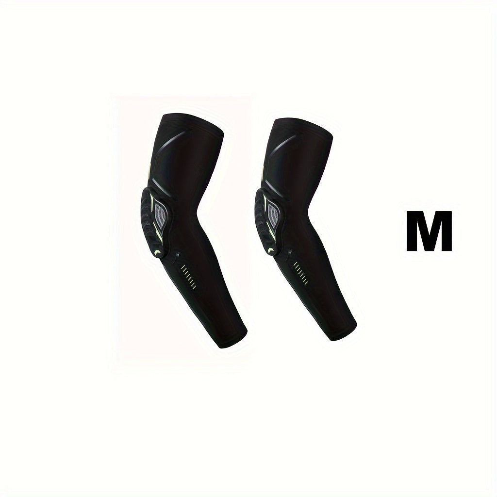 Sports Arm Sleeve - Compression Elbow Support with Honeycomb Pad for Basketball Football Cycling and Climbing - ZOOMNSTORE