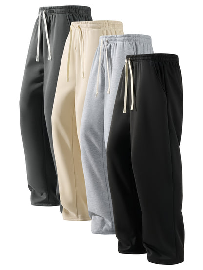 Casual Drawstring Pants - Breathable Loose Fit Trousers for Outdoor Sports  Home Wear - ZOOMNSTORE