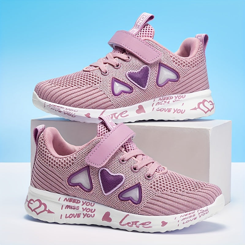 Girls Casual Summer Sneakers - Fashion Running Shoes for Kids - ZOOMNSTORE
