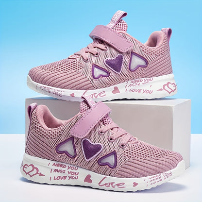 Girls Casual Summer Sneakers - Fashion Running Shoes for Kids - ZOOMNSTORE