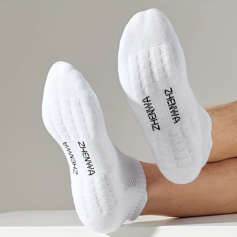 Unisex Cotton Boat Socks - Breathable Ankle Socks for SpringSummer - ZOOMNSTORE
