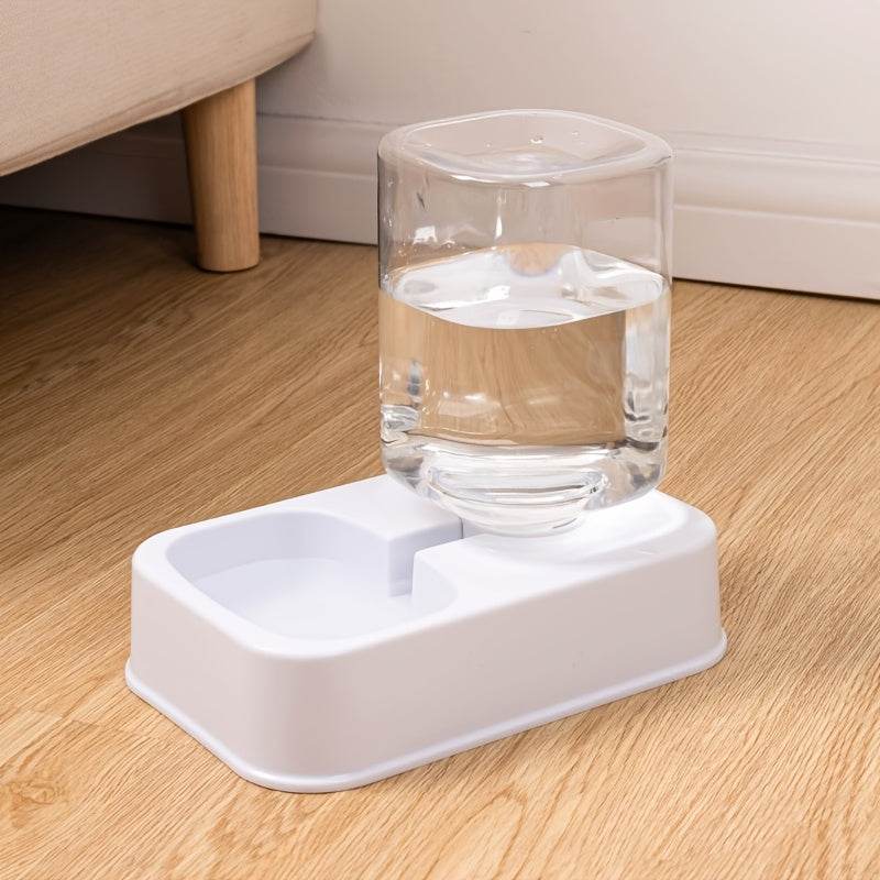 Durable Automatic Pet Feeder and Water Dispenser Set - 1set Plastic Cat Bowl and Dog Bowl - Self-Drinking and Feeding System for Cats - ZOOMNSTORE
