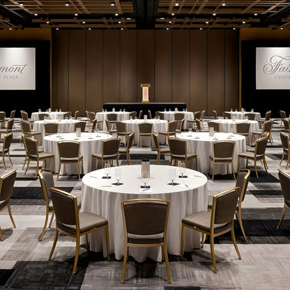 120-Inch Round Polyester Tablecloths - 2 Pack Black  White Perfect for Events  Parties - ZOOMNSTORE