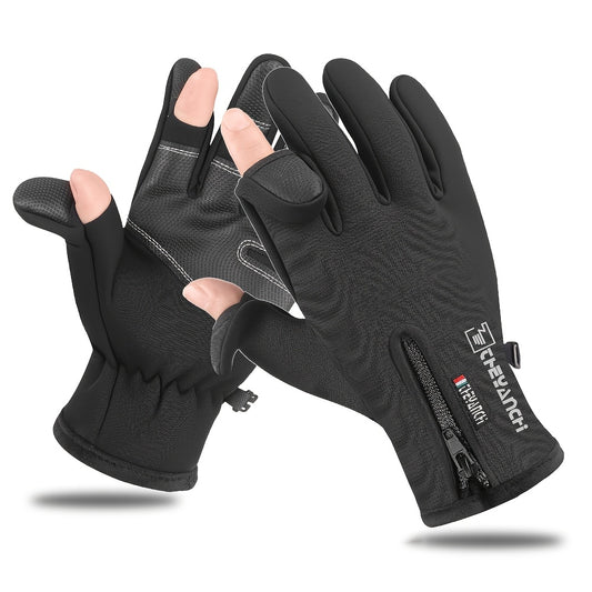 Waterproof Touchscreen Gloves for Winter Sports  Warm Padded Windproof Outdoor Gear - ZOOMNSTORE