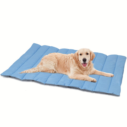 Waterproof Outdoor Dog Bed - Portable Machine Washable Foldable Pet Mat for Small Medium and Large Dogs - ZOOMNSTORE
