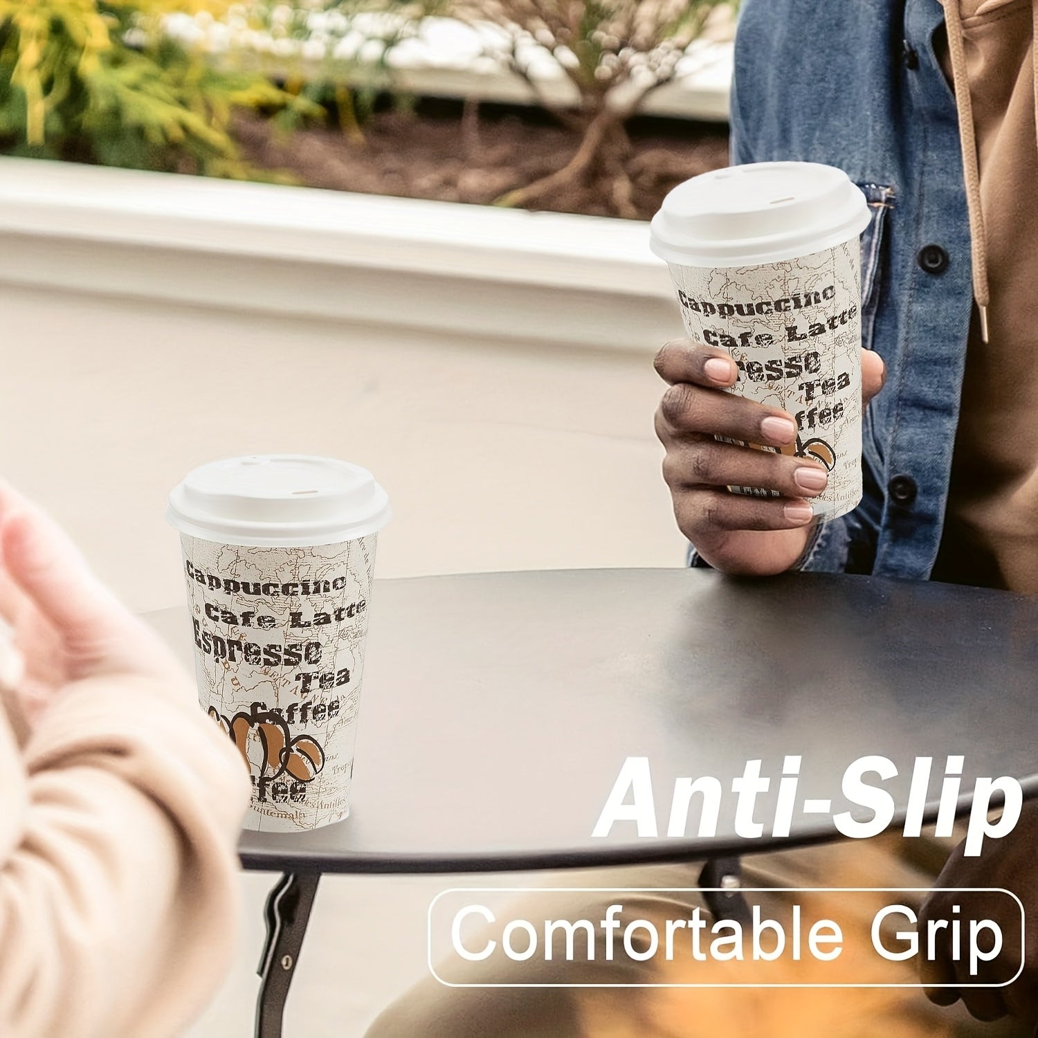 Insulated Leak-Proof Cups - 300-Count 16oz Hot  Cold Drink Lids - ZOOMNSTORE