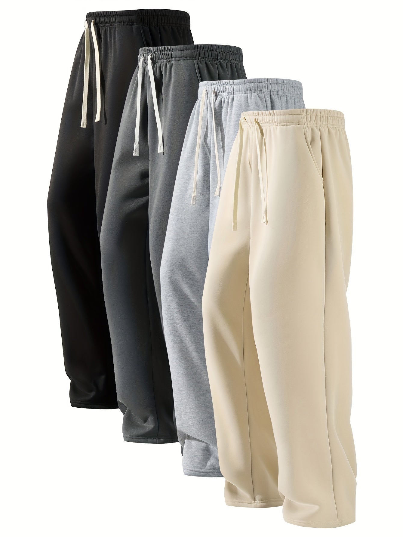 Casual Drawstring Pants - Breathable Loose Fit Trousers for Outdoor Sports  Home Wear - ZOOMNSTORE