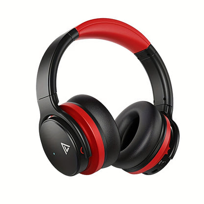 Lucurity Wireless Over-Ear Noise Cancelling Headphones - Deep Bass 20H Playtime Comfort Foam Crystal Clear Calls Black - ZOOMNSTORE