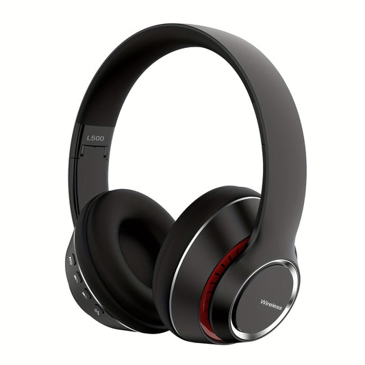 Wireless Over-Ear HiFi Headphones - 50 Hours Playtime Deep Bass Microphone Foldable Lightweight Design - ZOOMNSTORE