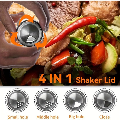 Spice Container Set - 13 Piece Swivel Spice Rack Organizer for Kitchen Cabinets and Countertops - ZOOMNSTORE