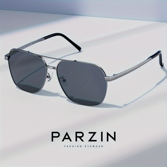 Mens Polarized Sunglasses - Full Rim Metal  Acetate Frame TAC Lens Casual Style for Fishing  Leisure Case Included - Model 6653 - ZOOMNSTORE