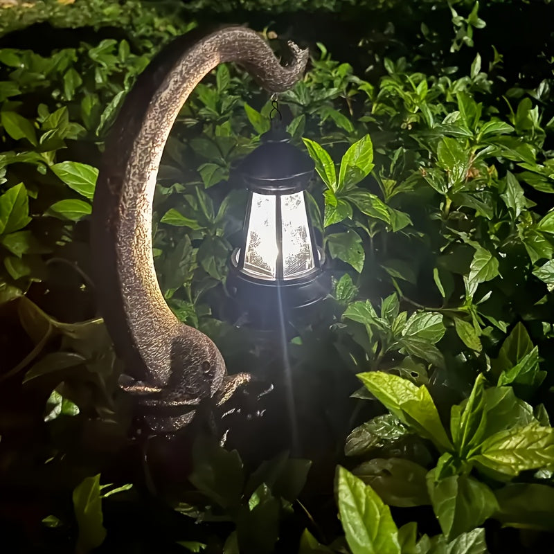 Solar Elephant Statue - Outdoor Garden Sculpture with LED Lights for Home Decoration - ZOOMNSTORE