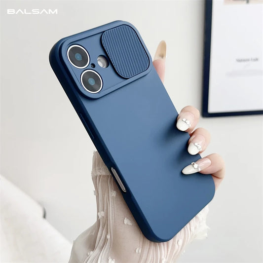 Soft Silicone Camera Lens Protection Case for iPhone 16 15 14 13 12 11 Pro Max - Shockproof Bumper Cover - ZOOMNSTORE