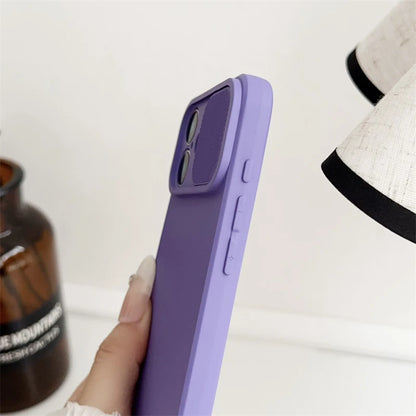 Soft Silicone Camera Lens Protection Case for iPhone 16 15 14 13 12 11 Pro Max - Shockproof Bumper Cover - ZOOMNSTORE