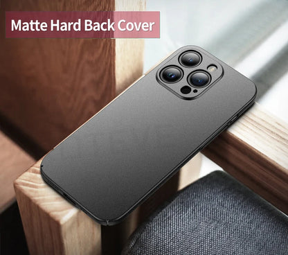 ZROTEVE Slim Matte Hard PC Case for iPhone 12-17 Pro Max  Plus - ZOOMNSTORE