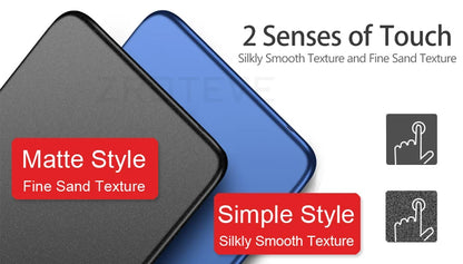 ZROTEVE Slim Matte Hard PC Case for iPhone 12-17 Pro Max  Plus - ZOOMNSTORE