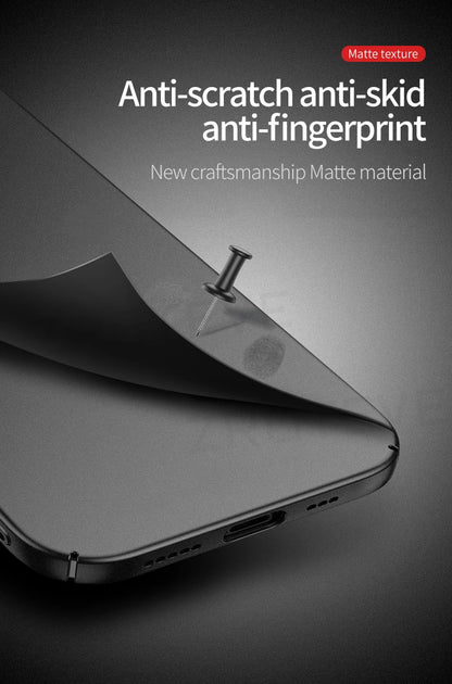 ZROTEVE Slim Matte Hard PC Case for iPhone 12-17 Pro Max  Plus - ZOOMNSTORE