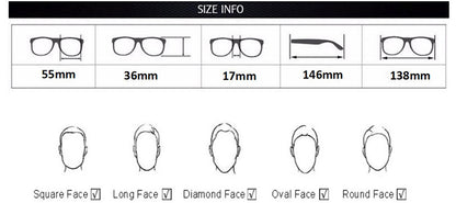 Photochromic Reading Glasses - Men's Sports Eyeglasses With UV Protection Lenses +1.0 +2.5