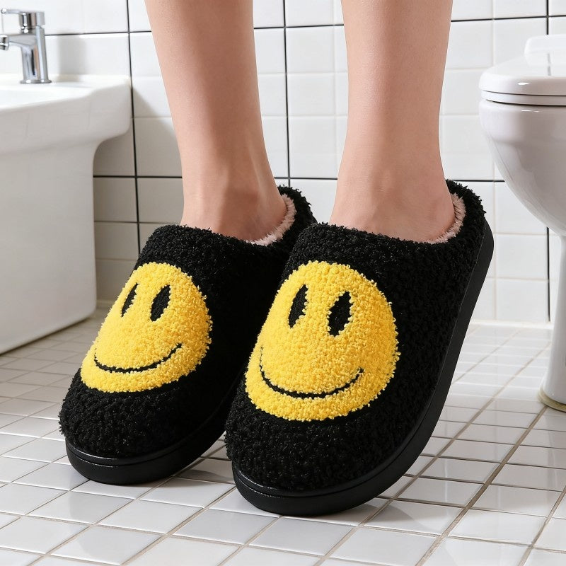 Kids Winter Slippers - Fluffy Anti Slip Children's Shoes With Thick Sole Comfort