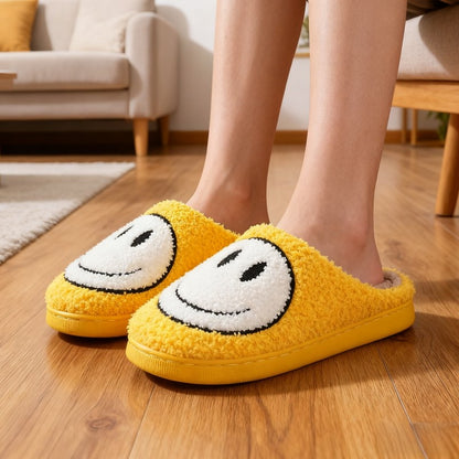 Kids Winter Slippers - Fluffy Anti Slip Children's Shoes With Thick Sole Comfort