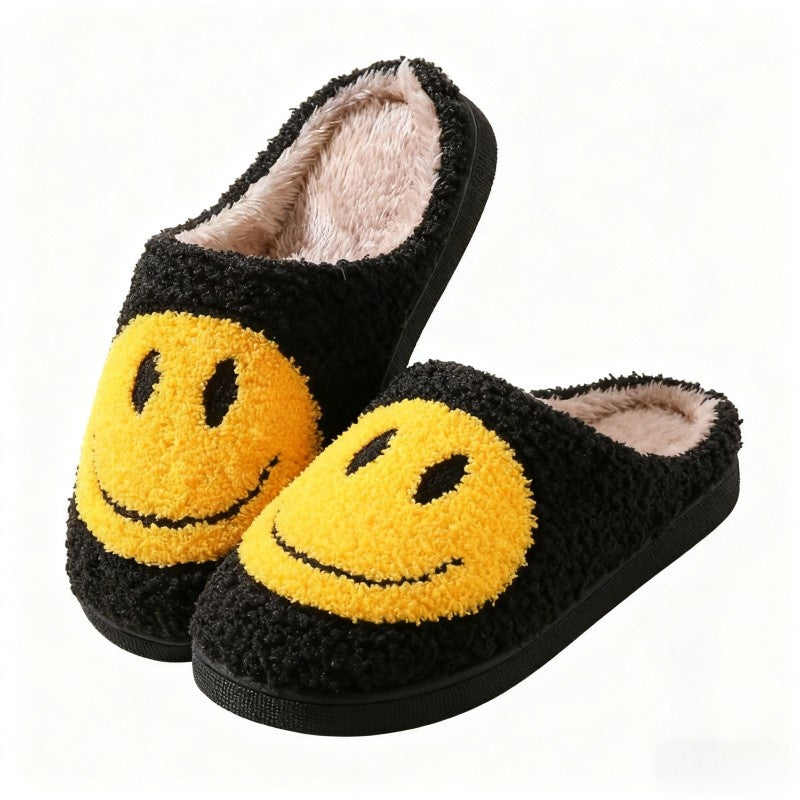 Kids Winter Slippers - Fluffy Anti Slip Children's Shoes With Thick Sole Comfort